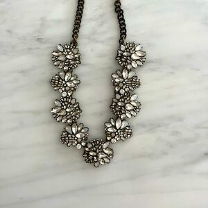Baublebar LISSANDRA STATEMENT NECKLACE Clear Antique Gold